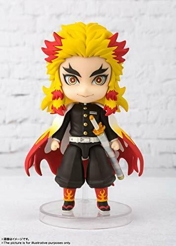 Bandai Figuarts Mini Demon Slayer: Kimetsu no Yaiba Kyojuro Rengoku Figure NEW_4