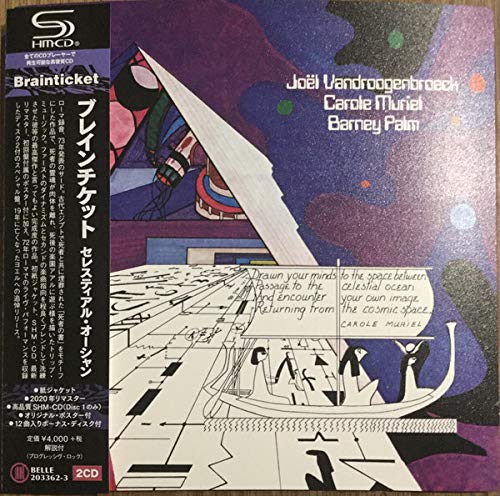 BRAINTICKET Celestial Ocean JAPAN MINI LP 2 SHM CD BEL203362 Remaster NEW_1