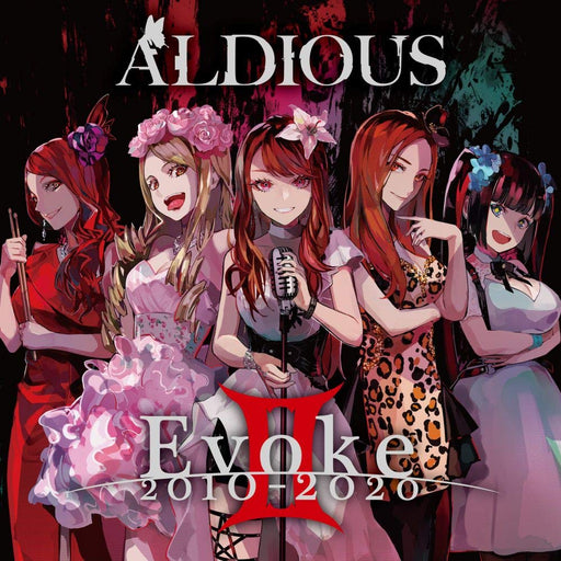 ALDIOUS EvokeII 2010-2020 CD Japanese Girls Heavy Metal Re-Recording ALDI-028_1