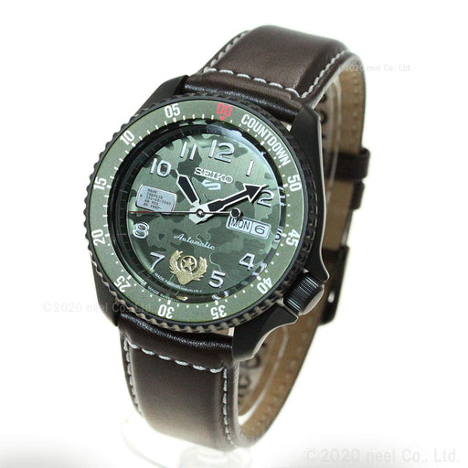 SEIKO 5 Sports x Street Fighter V GUILE SBSA081 Automatic Men's Watch Leather_2