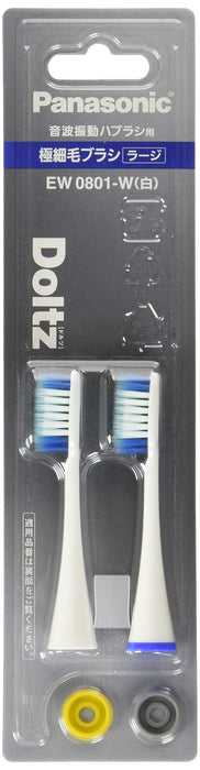 Panasonic EW0801-W Replacement Brush Doltz Extra-Fine Hair Brush Large White NEW_1