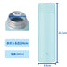 ZOJIRUSHI SM-ZA48-AM 0.48L Thermos Bottle Seamless-cap Mint Blue 2020 Model NEW_2