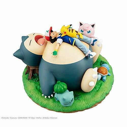 G.E.M. Series Pokemon Good Night with the Snorlax Figure NEW from Japan_3