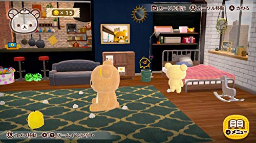 Nintendo Switch Games Software Rilakkuma at Home rilakkuma came home HAC-P-AYNLA_2