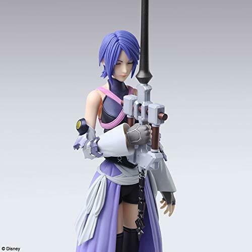 Square Enix Kingdom Hearts III Bring Arts Aqua Figure NEW from Japan_3