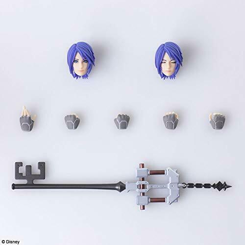 Square Enix Kingdom Hearts III Bring Arts Aqua Figure NEW from Japan_5