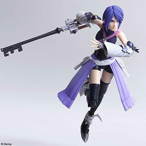Square Enix Kingdom Hearts III Bring Arts Aqua Figure NEW from Japan_8