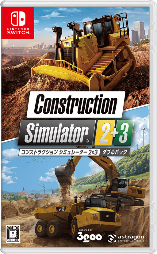 Nintendo Switch video game Construction Simulator 2 & 3 Double Pack HAC-P-AXWHB_1