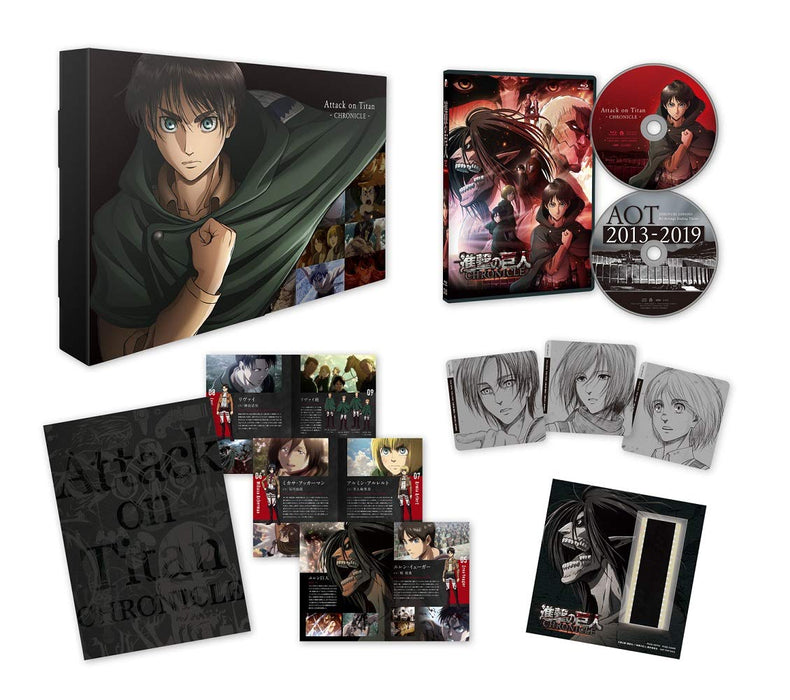 Attack on Titan CHRONICLE First Limited Edition Blu-ray+CD w/Book PCXG-50754 NEW_1