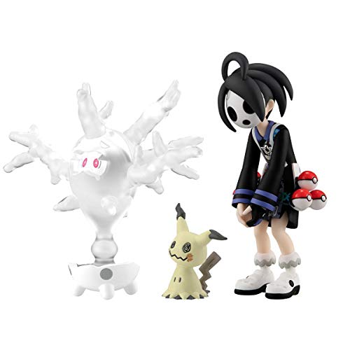 Bandai Pokemon scale World Galar Region Allister & Cursola & Mimikyu figure NEW_1