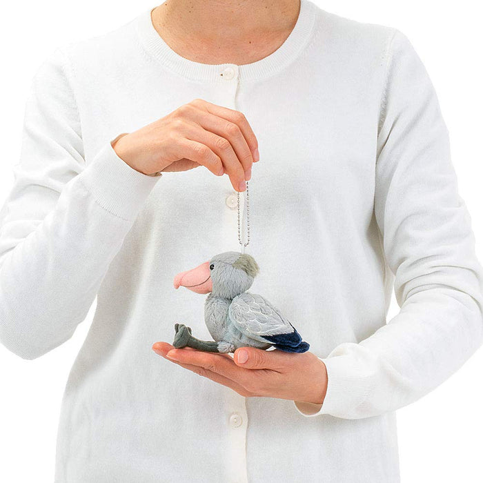 Colorata Shoebill Plush Mascot Realistic Bird 7cmx15cmx13cm Polyester ‎990094_6