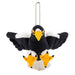COLORATA Steller's Sea Eagle Plush Doll Ballchain Mascot 16x11.5x16cm 990070 NEW_3