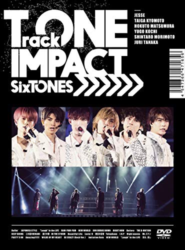 SixTONES TrackONE IMPACT First Limited Edition 2 DVD Photobook J