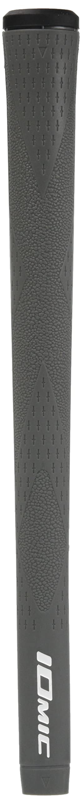 IOMIC golf grip X-Grip Type-DAIYA with back line platinum gray X-Grip Series M60_1