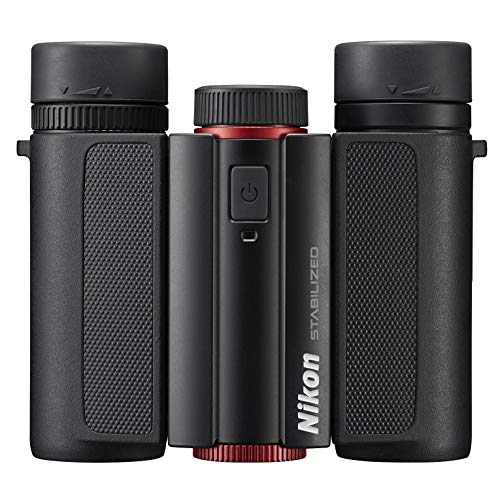 Nikon Anti-Vibration Binoculars 10 x 25 STABILIZED Red STB10X25RD NEW from Japan_3