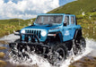Dirt Max 1/24 RC Jeep Wrangler Rubicon Blue JRVT090-BL Dustproof Waterproof RTR_2