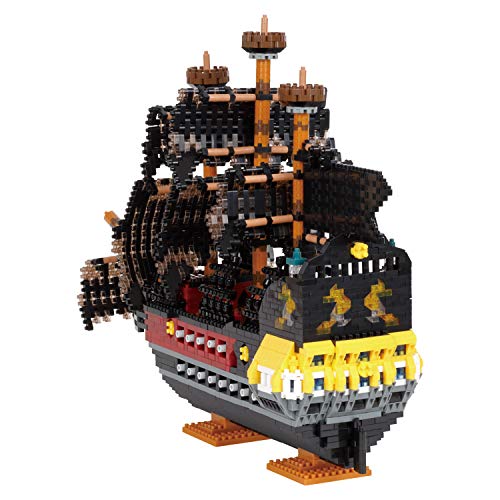 Kawada nano-block pirate ship 3200 pieces Deluxe Edition NB-050 NEW from Japan_4