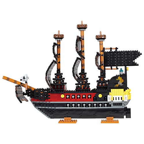 Kawada nano-block pirate ship 3200 pieces Deluxe Edition NB-050 NEW from Japan_5