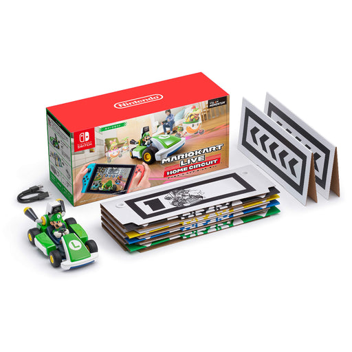 Nintendo Mario Kart Live Home Circuit Luigi set HAC-A-RMBAA linked to the game_1