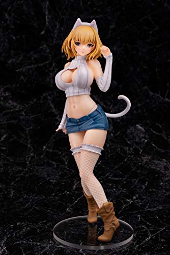 Daiki kougyou Cats Girl Shironeko-chan Illustration by Mataro 1/6 Scale Figure_9