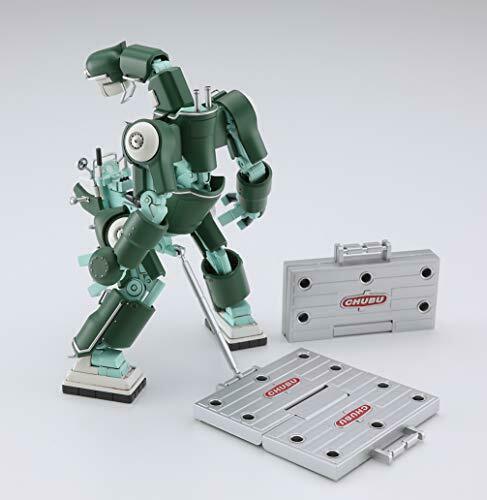 Hasegawa CW21 Mechatrobot CHUBU 01 Light Green & Green Set 1/35 Plastic Model_5