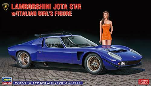 Hasegawa 1/24 Lamborghini Jota SVR w / Italian Girls Figure Plastic Model NEW_5