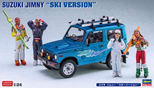 Hasegawa 1/24 Suzuki Jimny Ski Version Plastic Model Kit 20476 NEW from Japan_3