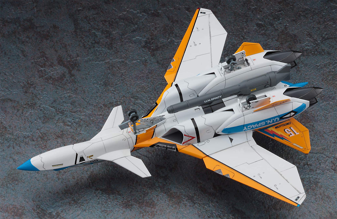 Hasegawa 1/72 MACROSS PLUS VF-11D THUNDERBOLT SVT-27 BLUETAILS Model kit 65869_3