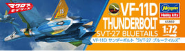 Hasegawa 1/72 MACROSS PLUS VF-11D THUNDERBOLT SVT-27 BLUETAILS Model kit 65869_6