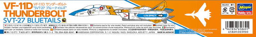 Hasegawa 1/72 MACROSS PLUS VF-11D THUNDERBOLT SVT-27 BLUETAILS Model kit 65869_7