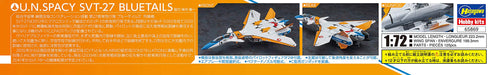 Hasegawa 1/72 MACROSS PLUS VF-11D THUNDERBOLT SVT-27 BLUETAILS Model kit 65869_8