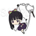 Demon Slayer Kanawo Tsuyuri Pinched Rubber Mascot Keychain & Plug 0240-1326 NEW_1