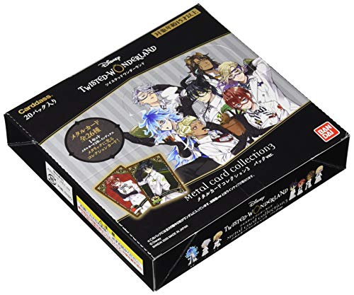 Disney Twisted Wonderland Metal Card Collection 3 (BOX) NEW from Japan_1