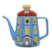 Fuji Horo Enamel Coffee Drip Pot 1.0L Moomin House Blue MOH-1.0DP 215x110x180mm_1