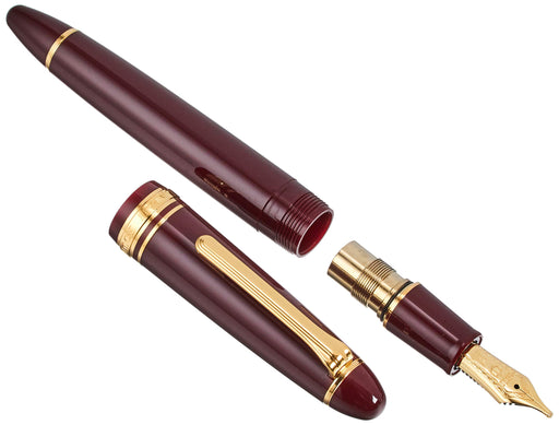 Sailor Pro Fit 21 Fountain Pen Marun Zoom 11-2021-732 Resin Gold Plate Gold 21K_2