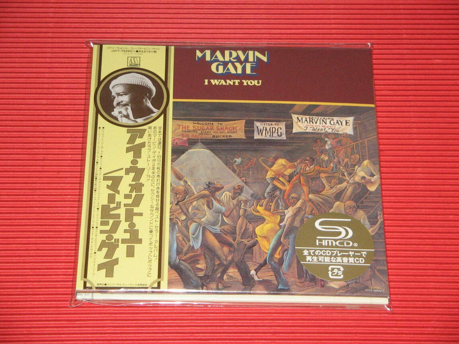 MARVIN GAYE  I Want You DELUXE EDITION JAPAN MINI LP 2 SHM CD UICY-79260 NEW_1