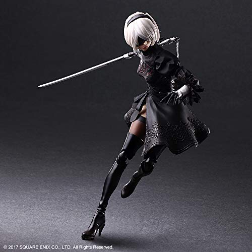 Square Enix Nier: Automata Play Arts Kai YoRHa No.2 Type B Figure NEW from Japan_3