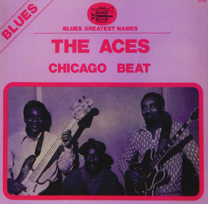 The Aces Chicago Beat CD Limited Edition CDSOL-46161 SOLID/BLACK AND BLUE NEW_1
