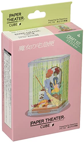 Studio Ghibli Kiki's Delivery Service PTC-T02 Paper Theater Cube ENSKY NEW_1