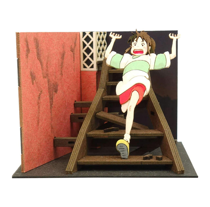 Sankei Studio Ghibli Spirited Away Run the stairs Mini Paper Craft Kit MP07-118_1