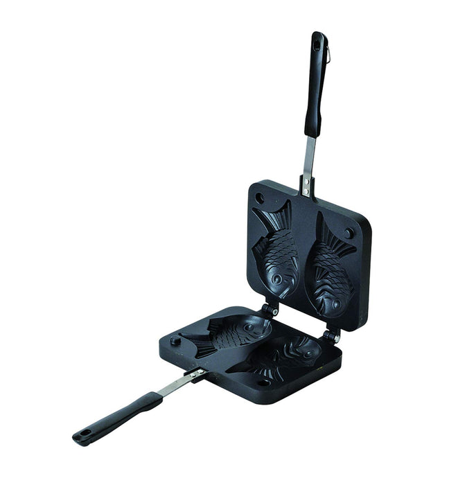 PEARL METAL Taiyaki Oyatsu DeSE II Frying Pan D-6536 Fluorine processing NEW_1