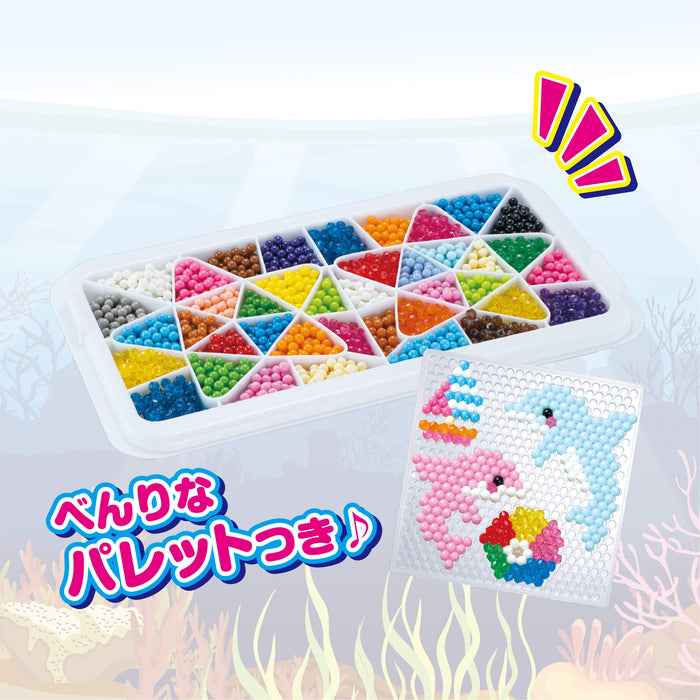 [Amazon.co.jp Exclusive] Aqua Beads 10000 Beads Container Full Set of Sea AQ-A01_6