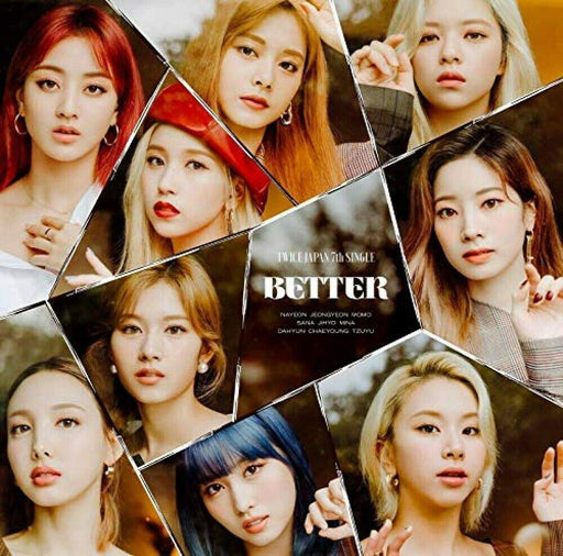TWICE BETTER Nomal Edition CD+Card WPCL-13246 Japan 7th Single K-Pop Idle NEW_1
