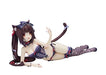 Flare Nekopara Chocola Figure (H105mm x L230mm) Video Game Character NEW_1