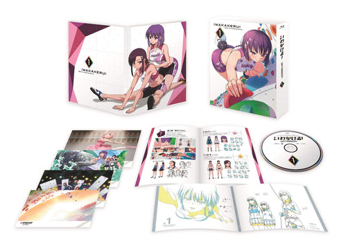 Iwa-Kakeru Climbing Girls Vol.1 Blu-ray with Booklet, Post Card BIXA-1301 NEW_1