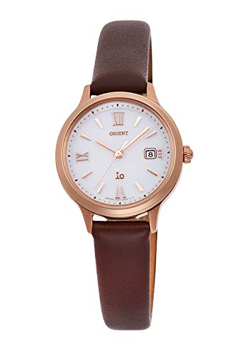 ORIENT iO NATURAL & PLAIN RN-WG0410S Solor Women's Watch Date Indicator NEW_1