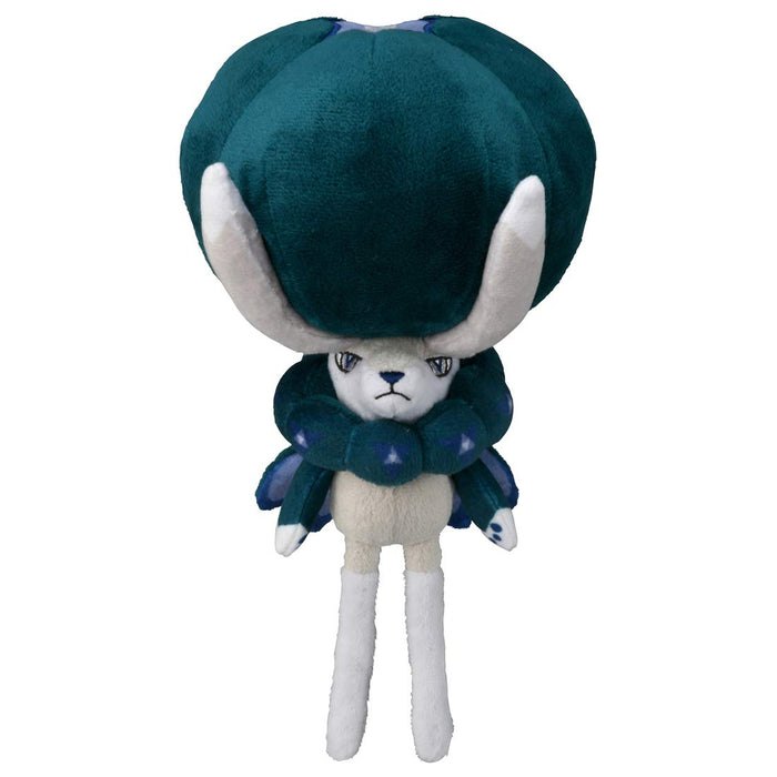 Takara Tomy Pokemon Plush Doll 06 Calyrex Sword & Shield H23cm Green White NEW_1