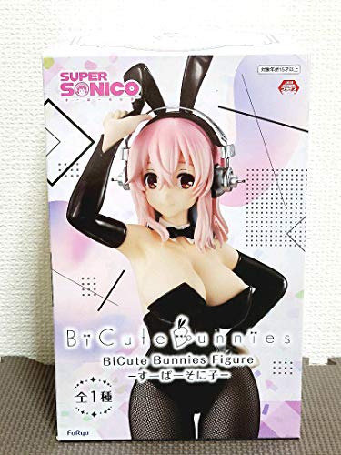 Super Sonico Figure BiCute Bunny ver. FuRyu Plastic 28cm NEW from Japan_1