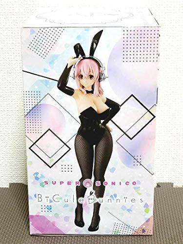 Super Sonico Figure BiCute Bunny ver. FuRyu Plastic 28cm NEW from Japan_3