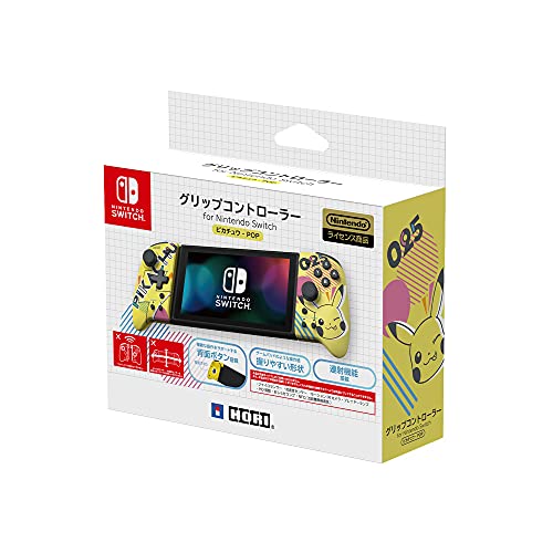 HORI Nintendo Switch Pokemon Pikachu-POP Grip Controller (Controller Only) NEW_8